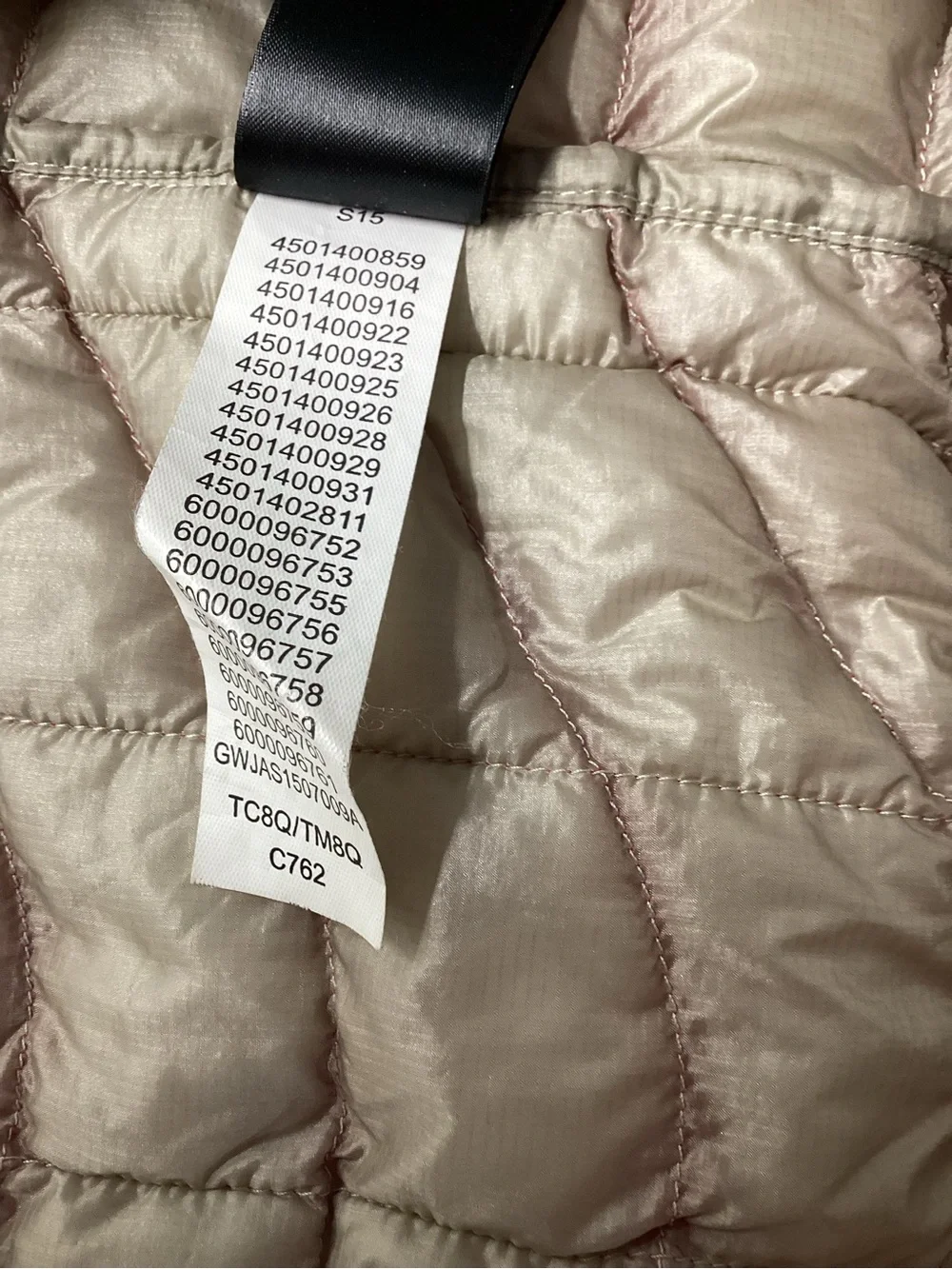 The North Face Men's Red Quilted  Puffer Jacket